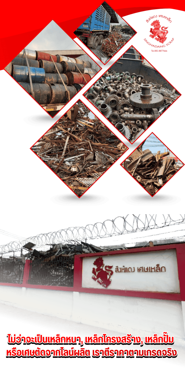ร้านรับซื้อของเก่าและโรงงานอุตสาหกรรม